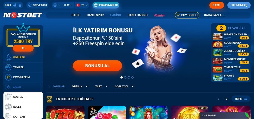 Mostbet - Cassino Online e Apostas Esportivas